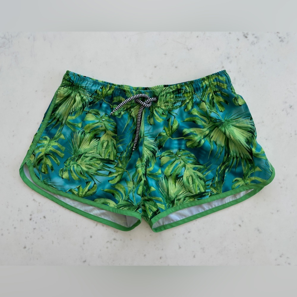 Franks Tropical Green Women's Shorts